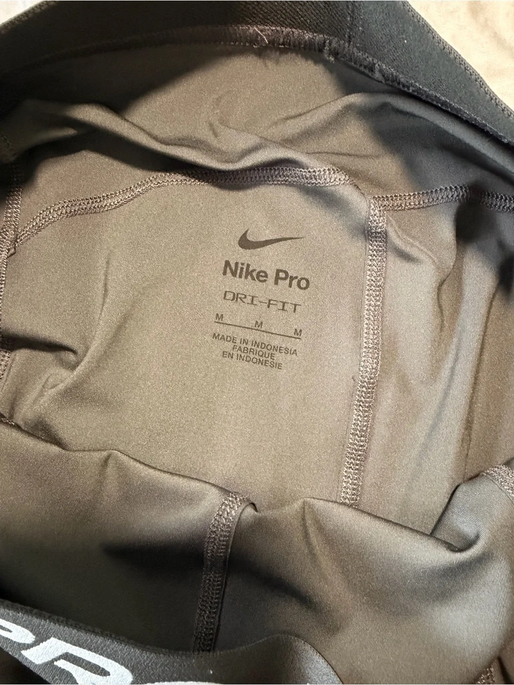 Nike Black Women’s Leggings with Mesh Panels